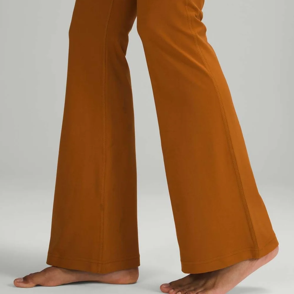 Lululemon Athletica Rust Flare Leggings - Picture 4 of 9